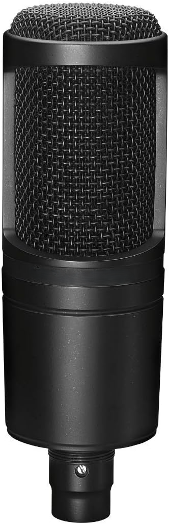 Side-Address Cardioid Condenser Microphone - Wide Frequency Response & High Dynamic Range